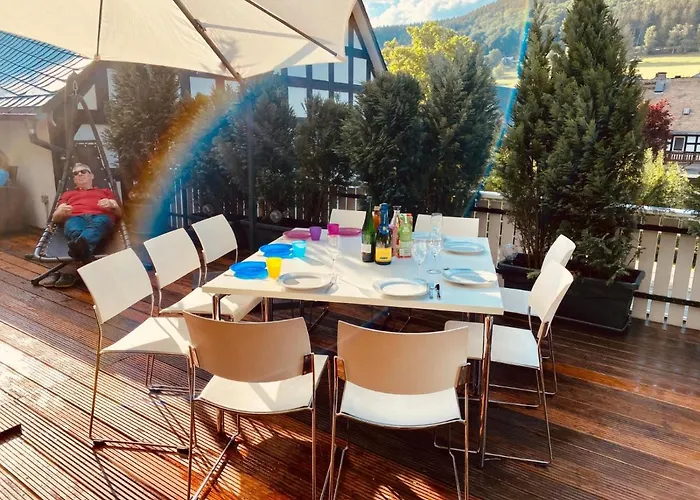 펜션 Sauerland-traeume